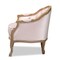 Baxton Studio Genevieve Light Pink Velvet Upholstered White-Washed Oak Wood Armchair 156-9492 - alternate 7